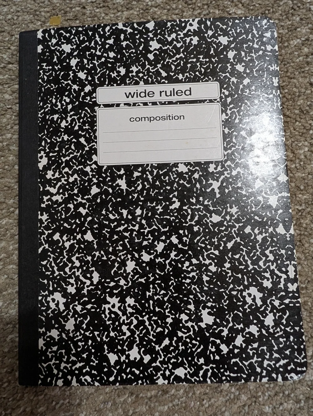 3 Pack Composition Wild Ruled Notebook